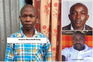Josphat Mwenda, Willie Kimani and Joseph Muiruri who were killed by administration police officers.