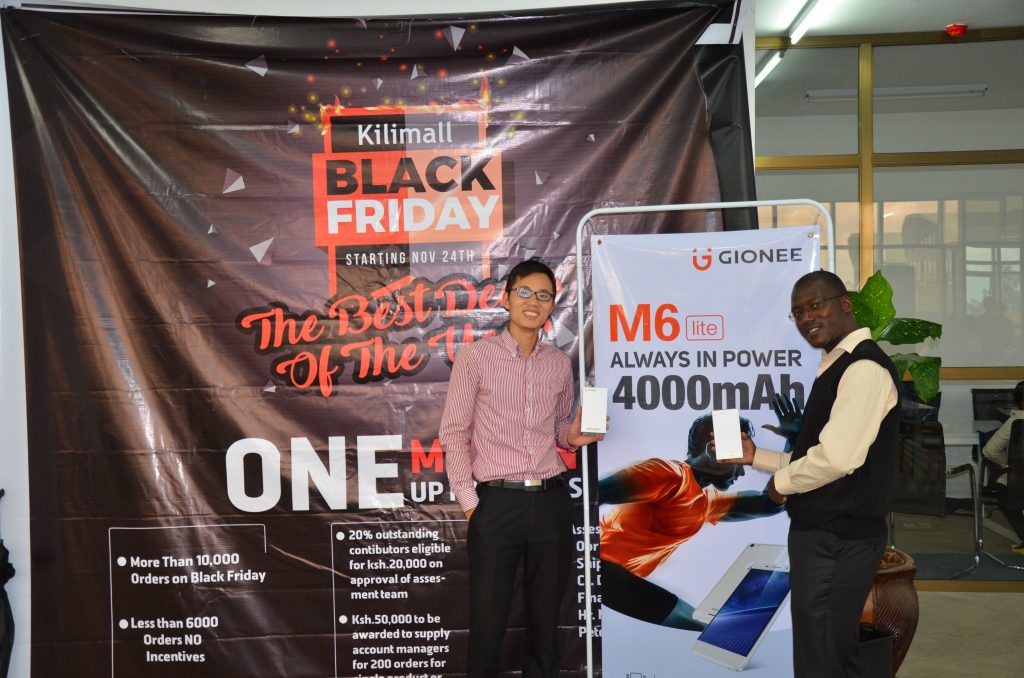 kilimall-managing-director-robin-xie-and-communications-manager-luke-mulunda - Newsday Kenya
