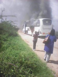 Photos: Modern Coast bus catches fire 3 modern-coast