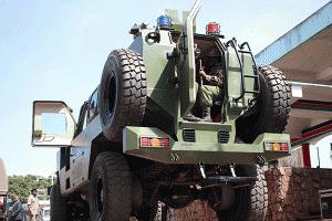Photos: Uhuru unveils 525 police vehicles 1 APCs Police Vehicles