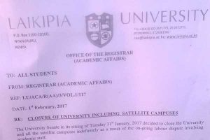 Laikipia Memo