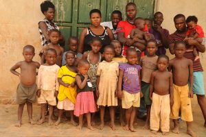 Woman with 37 children