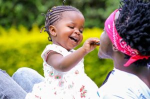 Bahati and Daughter
