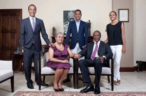 Uhuru Kenyatta Family 2